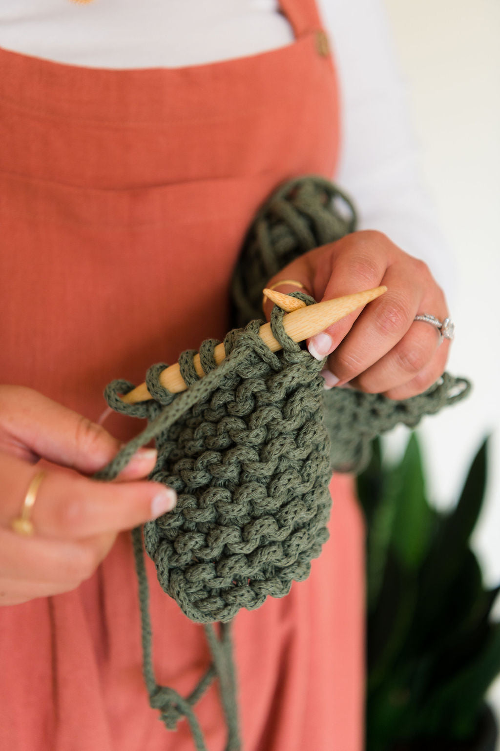 Cotton Knitted Potholders