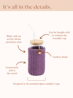 Large Cup Cozy Sleeve