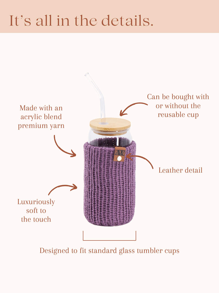 Large Cup Cozy Sleeve