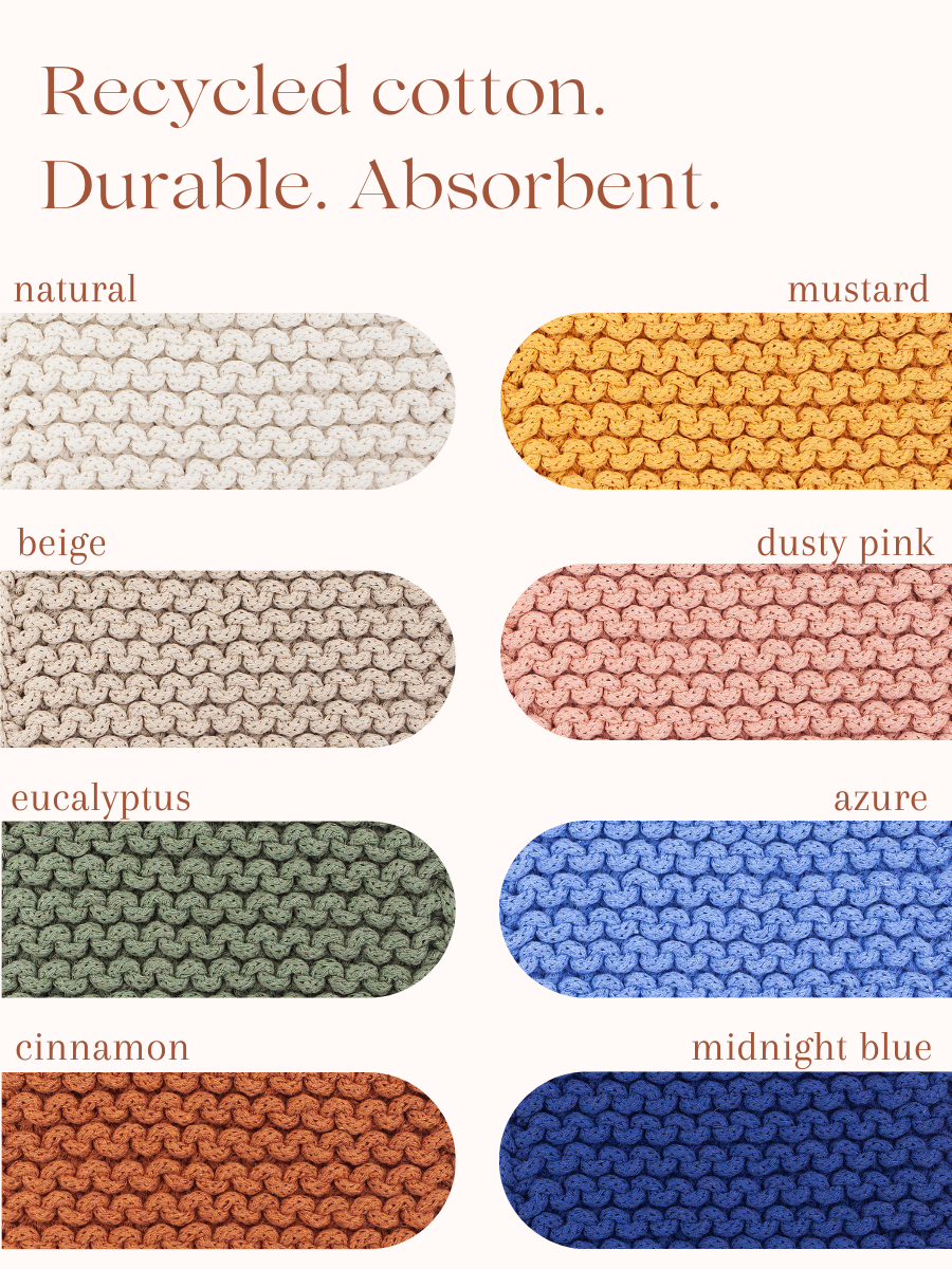 Cotton Knitted Potholders