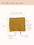 Knitted Dog Snood/Scarf