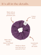 Knitted Scrunchie