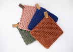 Cotton Knitted Potholders
