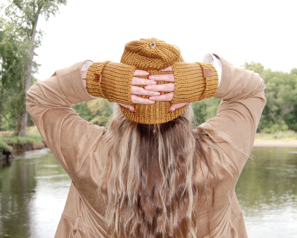 Adult Fingerless Gloves