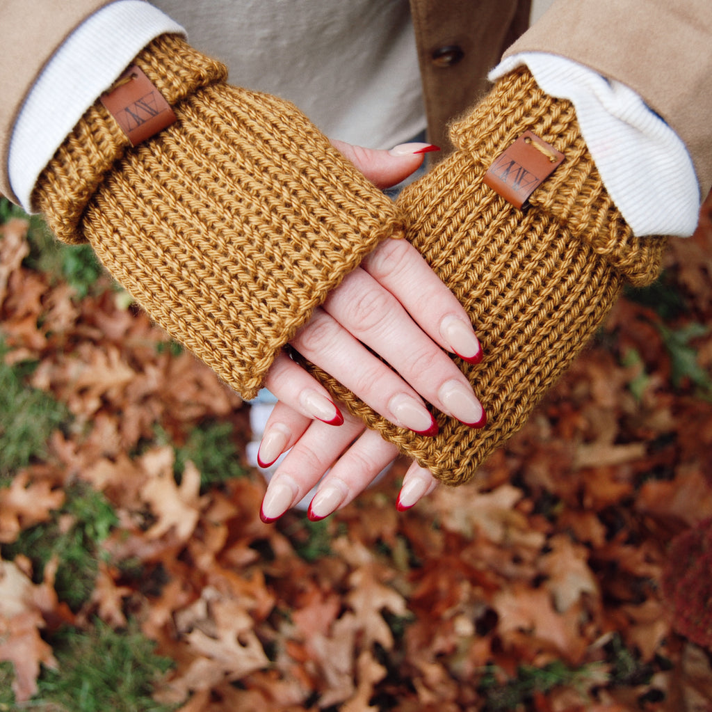 Adult Fingerless Gloves