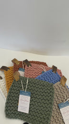 Cotton Knitted Potholders