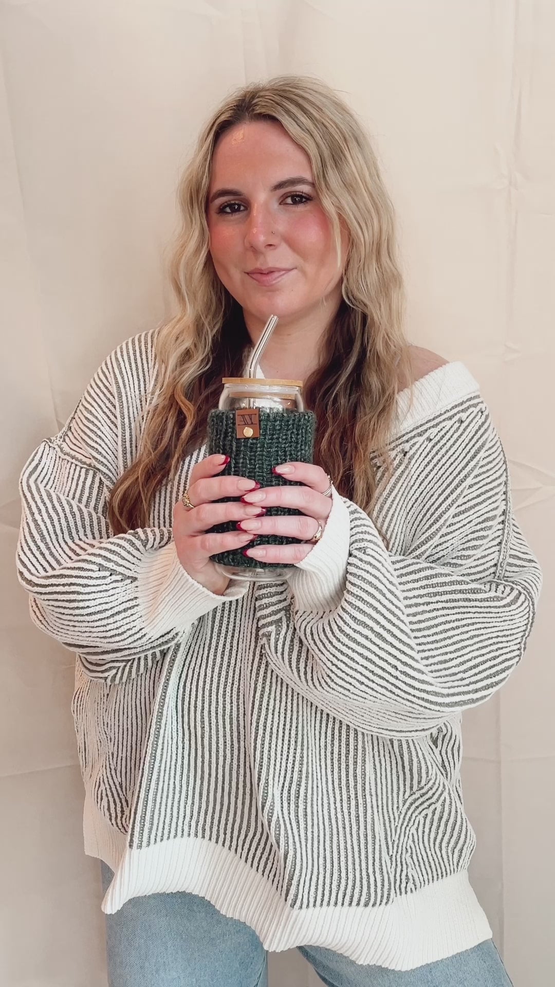 Large Cup Cozy Sleeve