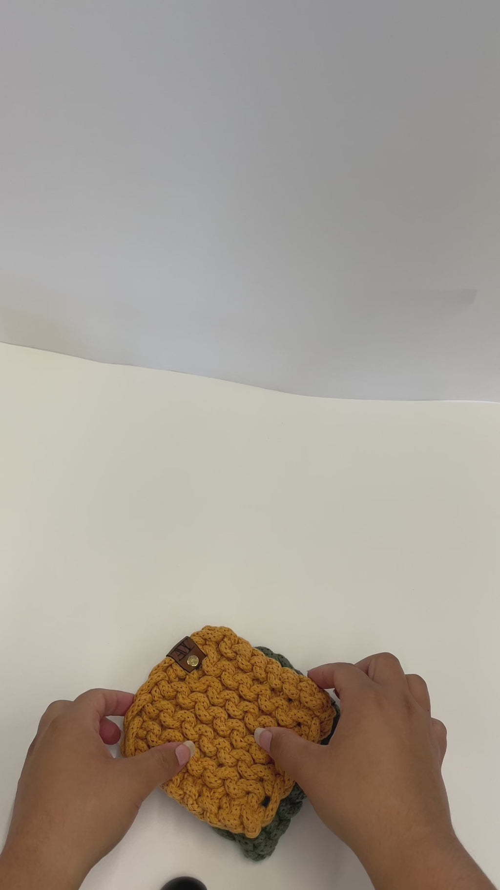 Cotton Knitted Coasters (set of 4)